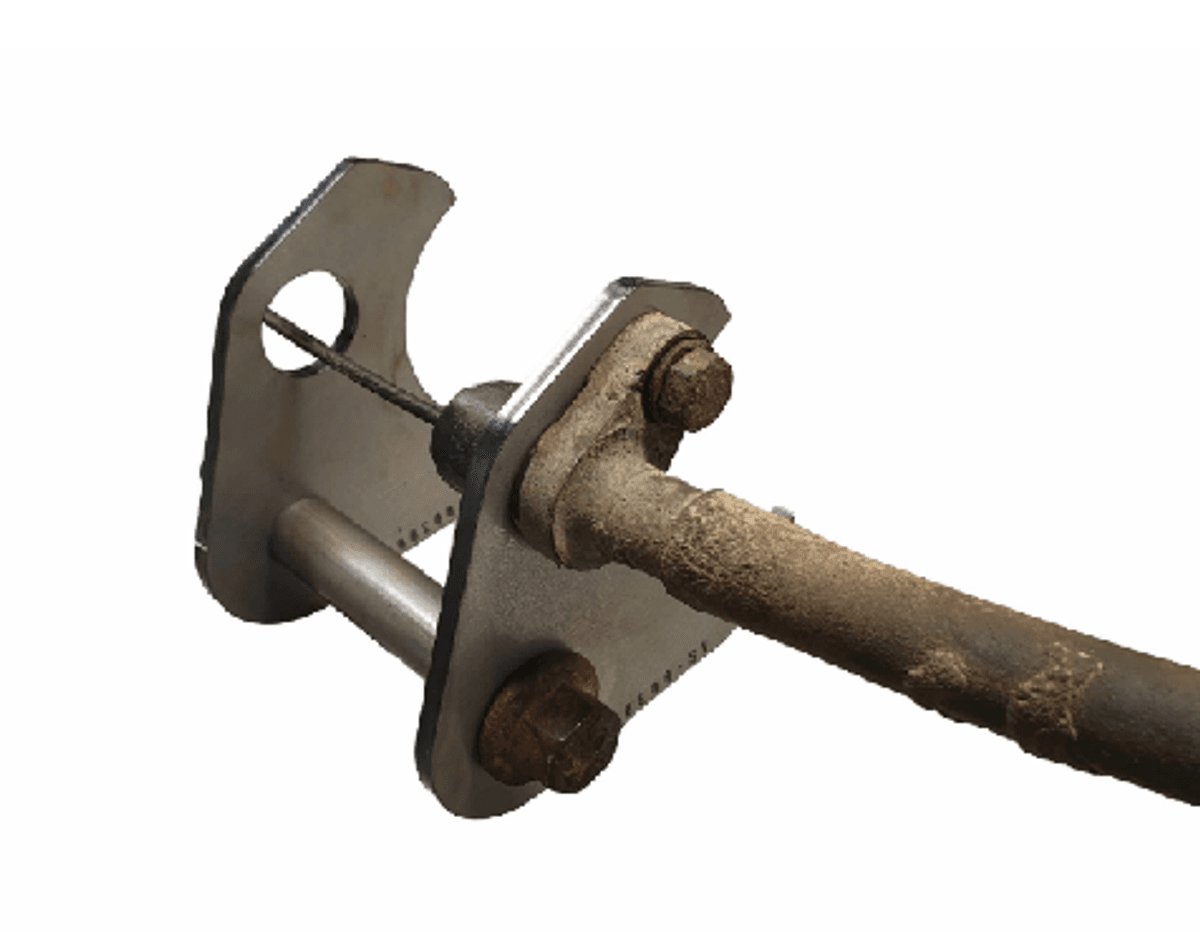 Forsterkningsplater nedre til 240 bakaksel 