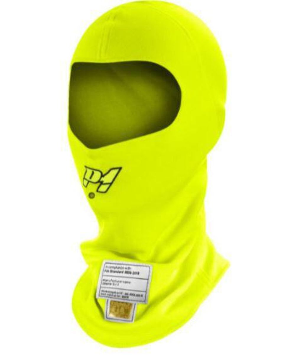 P1 Fia Balaclava Air «Neon Gul»